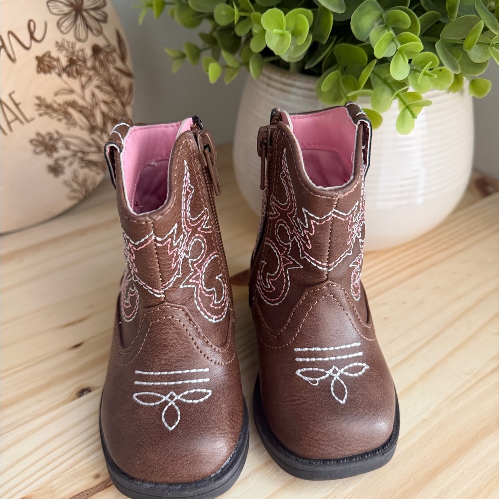 Brown Baby Cowboy/Cowgirl Boots